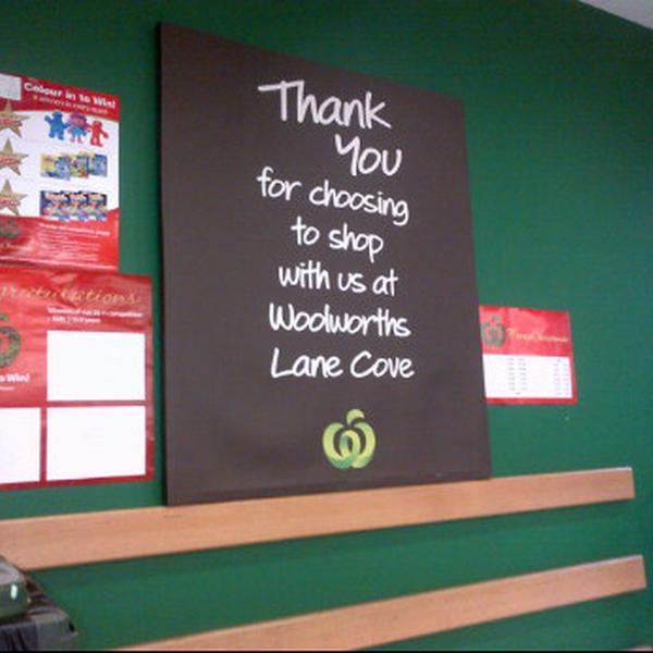 Photo taken at Woolworths by Tim L. on 12/6/2011