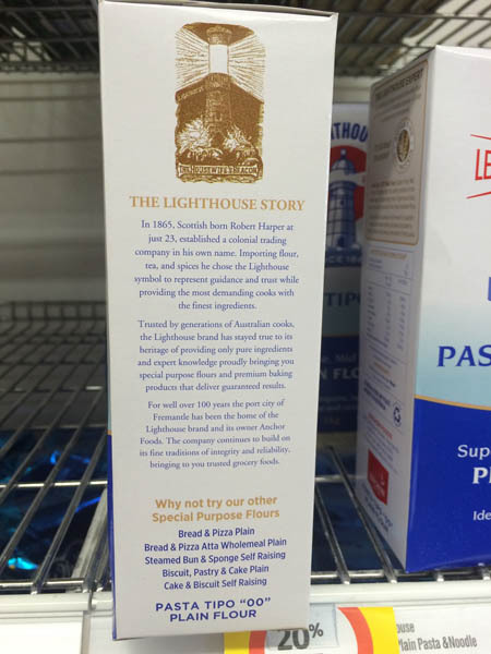 澳大利亚进口面食-Lighthouse面食tipo饼干蛋糕1kg