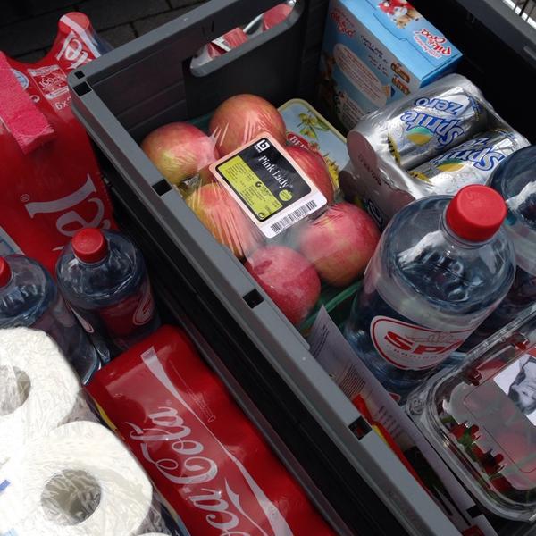 Photo taken at Colruyt by Anja L. on 9/21/2013