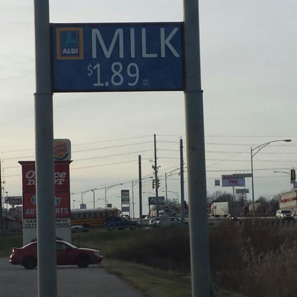 Photo taken at Aldi Food Market by Jeff G. on 1/5/2015