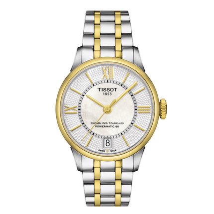 新品 全球联保 天梭杜鲁尔系列T099.207.22.118.00 自动机械女表