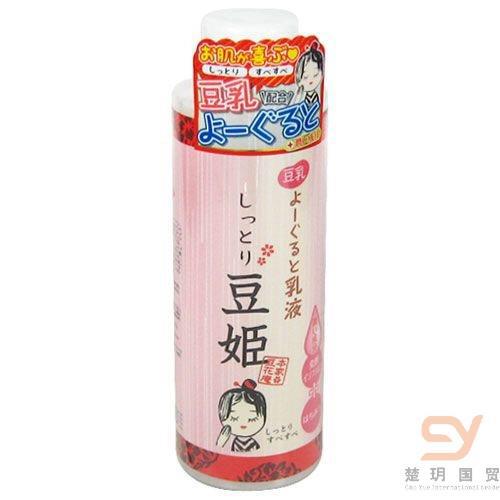 日本进口豆乳乳液-本家豆花庵豆姬 无添加豆乳保湿乳液