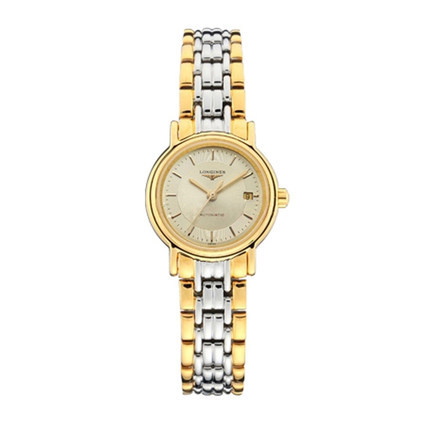 全球联保浪琴女表Longines-瑰丽系列 L4.321.2.32.7 钢带机械手表