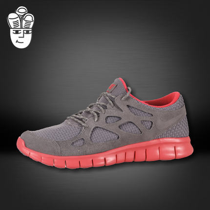 耐克 Nike Free Run+ 2 Woven 编织纹男鞋 赤足跑步鞋555442-007