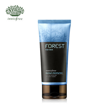 悦诗风吟森林男士剃须洁面泡沫150ml男士专用洗面奶光洁剃须温和