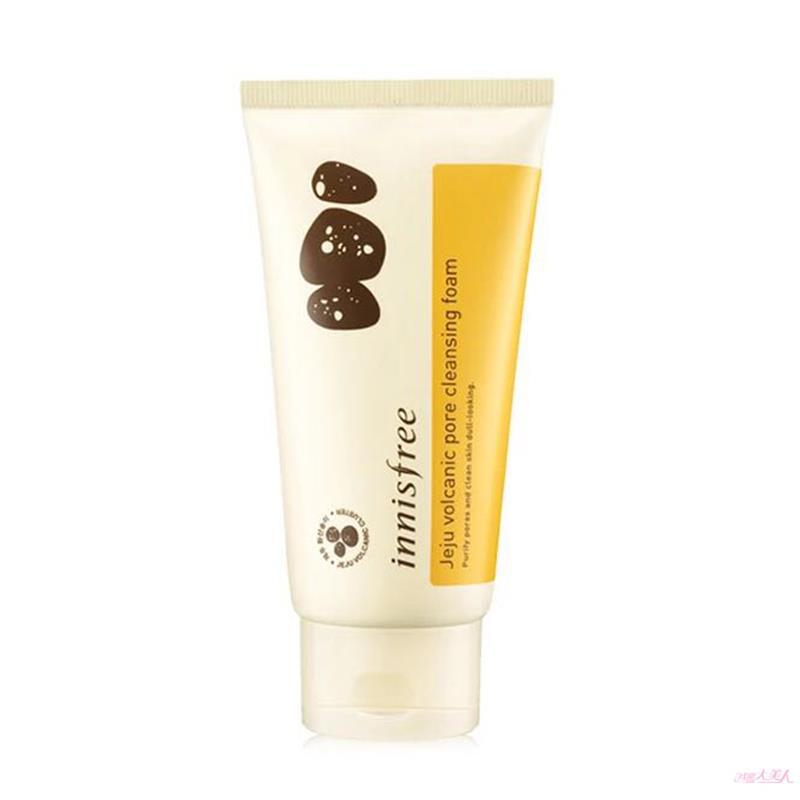 悦诗风吟innisfree济州岛火山岩泥毛孔清洁洁面膏
