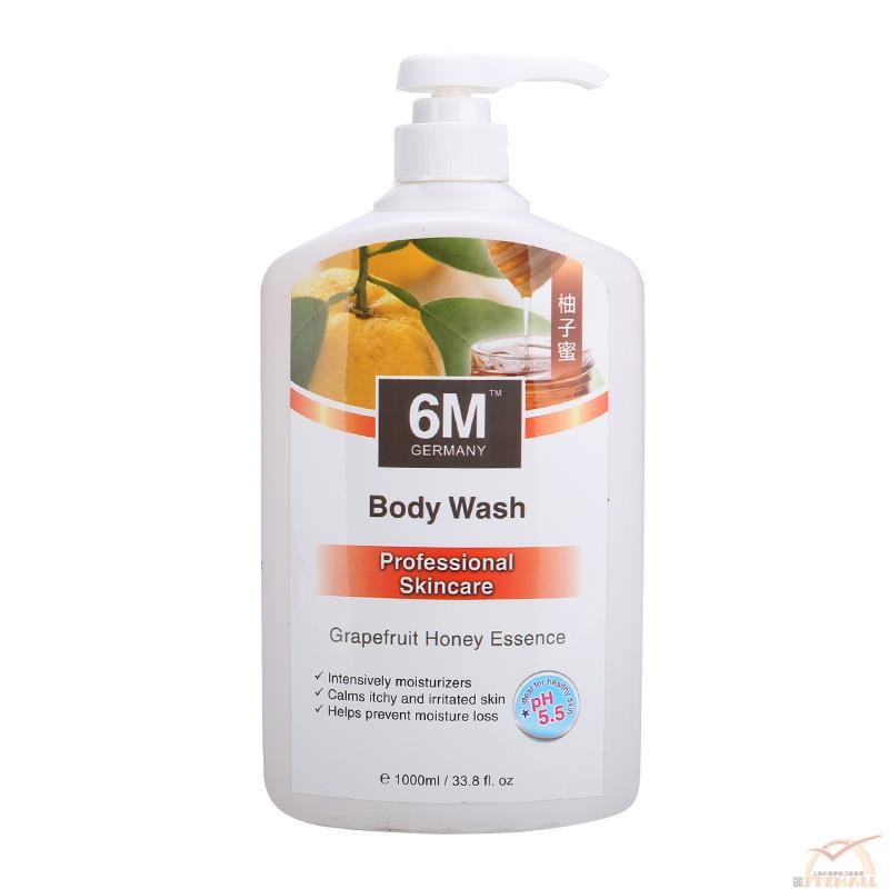 6M Germany 柚子沐浴露1000ML