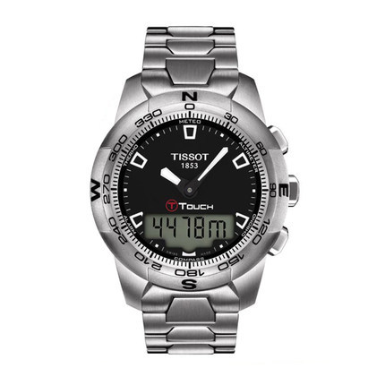 【香港直邮】TISSOT天梭触摸多功能石英男表T047.420.11.051.00 【香港直邮】TISSOT天梭触摸多功能石英男表T047.420.11.051.00