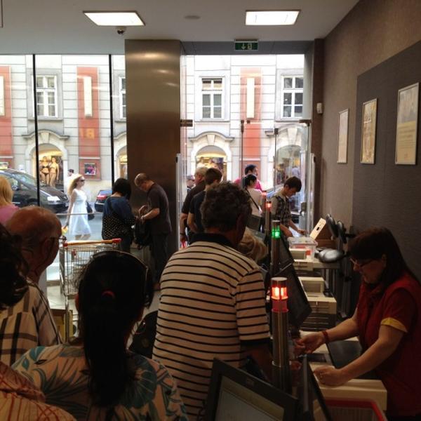 Photo taken at BILLA by Martin O. on 4/30/2012