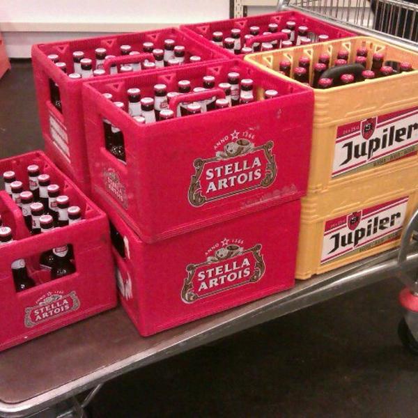 Photo taken at Colruyt by Cynthia P. on 3/16/2013