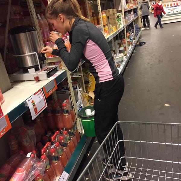 Photo taken at Colruyt by Celien V. on 2/28/2015