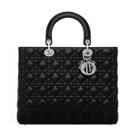 正品直邮Dior迪奥2016新款女包黑色小羊皮单肩手提包CAL44561 N0 正品直邮Dior迪奥2016新款女包黑色小羊皮单肩手提包CAL44561 N0