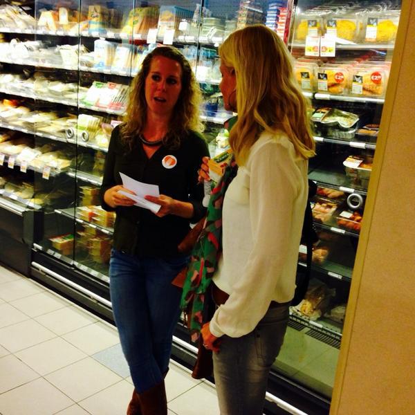 Photo taken at Albert Heijn by Olga L. on 5/24/2014