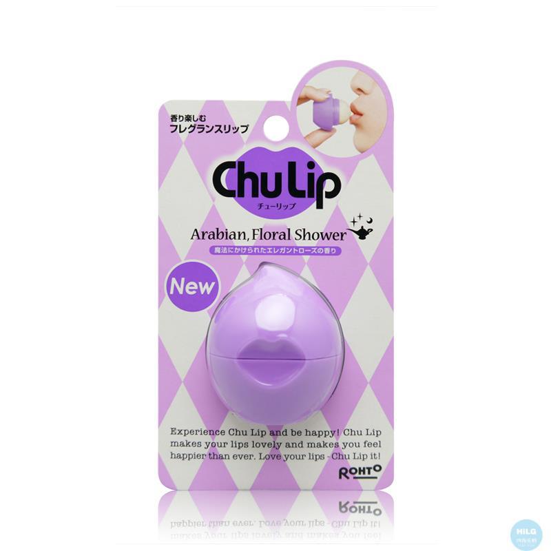 乐敦润唇膏7g 保湿无色滋润可爱ChuLip亲吻水果鸡蛋型玫瑰花香味