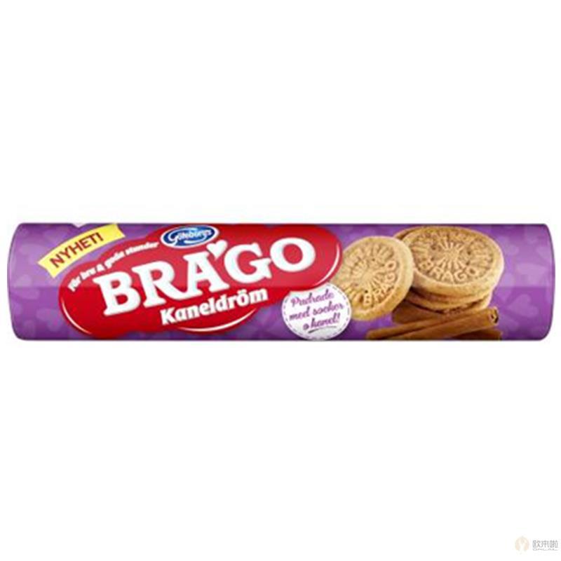 瑞典BRAGO 肉桂酥饼干 155g