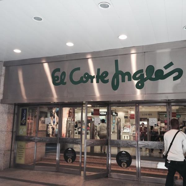 Photo taken at El Corte Inglés by Jairo S. on 6/19/2014
