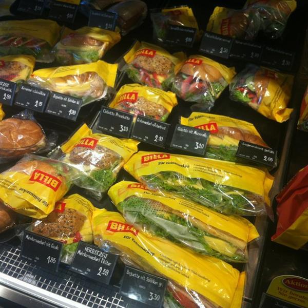 Photo taken at BILLA by Patrick S. on 9/28/2012