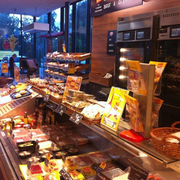 Photo taken at BILLA by Patrick S. on 10/1/2012