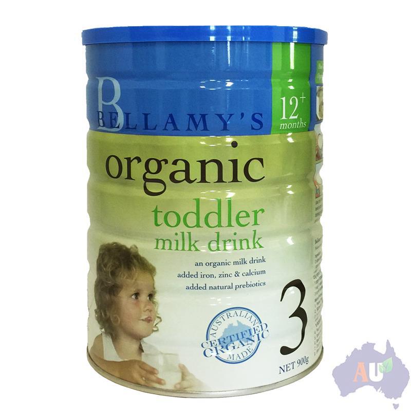 【优品库】澳洲 Bellamy 贝拉米婴儿奶粉 三段 12个月以上(900g_罐装)
