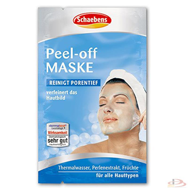 德国雪本诗schaebens面膜水果撕拉 Peel off