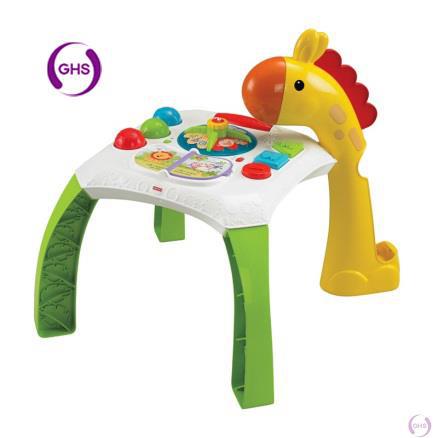 美国进口儿童学习桌-Fisher Price费雪 费雪动物朋友学习桌 CCP79