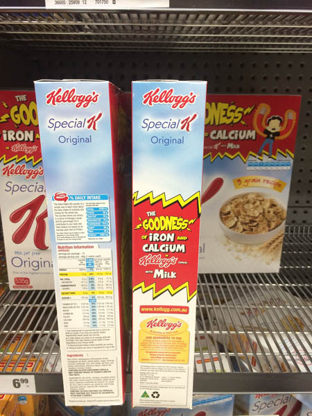 澳大利亚进口谷物冲饮-Kellogg's原味健康谷物冲饮535g