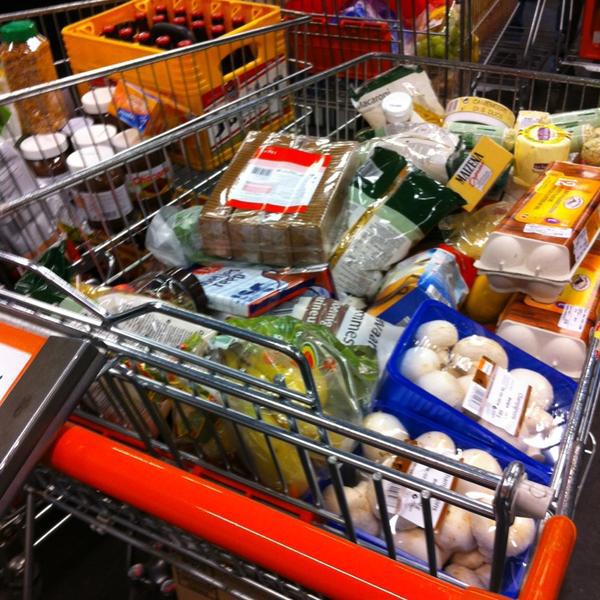 Photo taken at Colruyt by Lotte D. on 2/21/2014