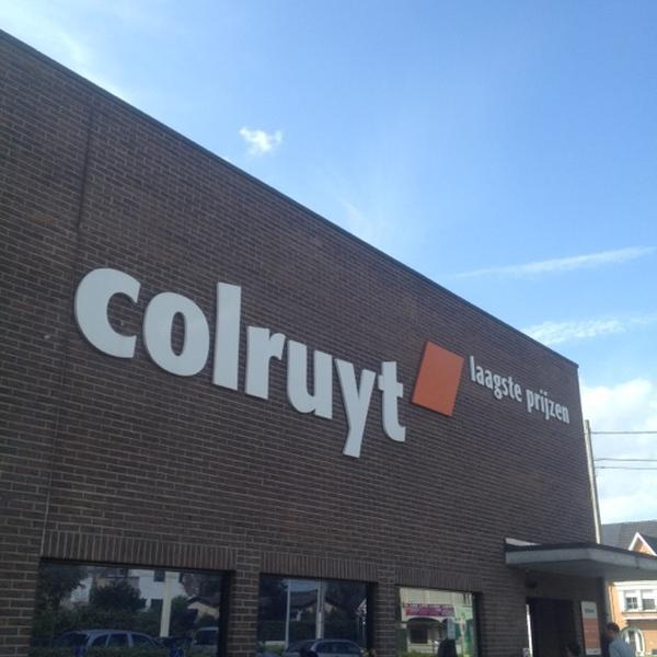 Photo taken at Colruyt by Joon V. on 9/5/2012
