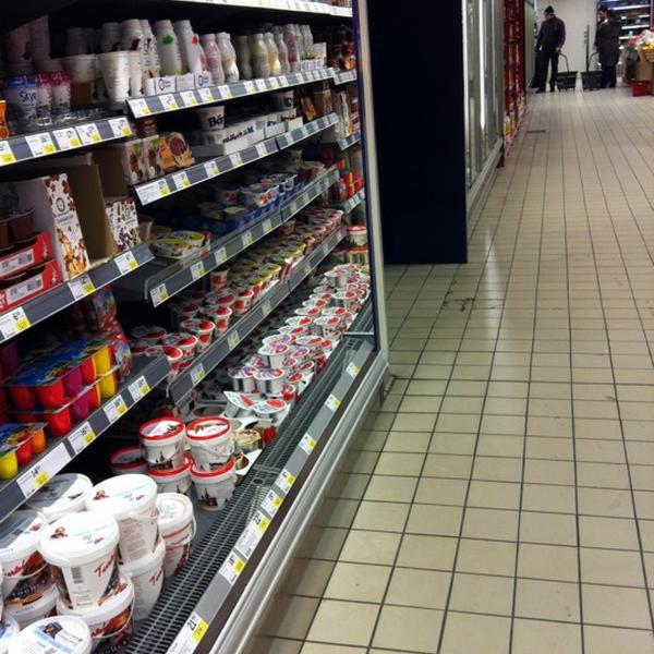 Photo taken at ICA Supermarket Möllevången by Elisabeth B. on 11/12/2012