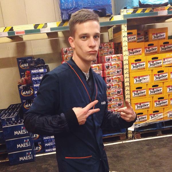 Photo taken at Colruyt by Ines B. on 3/7/2015