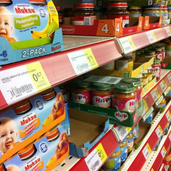 Photo taken at S-market Wiklund Herkku by Herkko P. on 8/3/2012