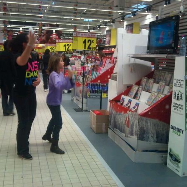 Photo taken at Carrefour by Elodie C. on 11/12/2011