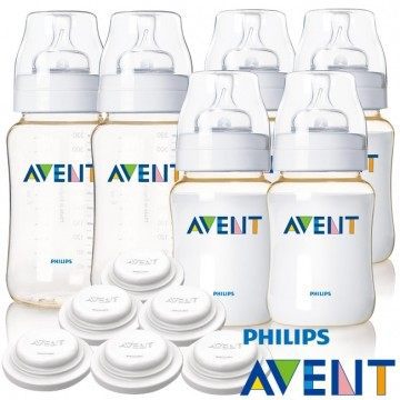 PHILIPS AVENT 经典PES防胀气奶瓶特惠组(E65A050157*2+092006*2+ PHILIPS AVENT 经典PES防胀气奶瓶特惠组(E65A050157*2+092006*2+