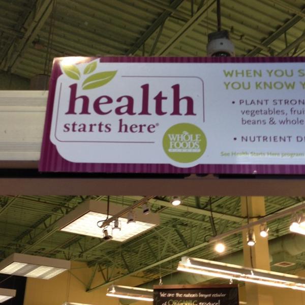 Photo taken at Whole Foods Market by Erika B. on 11/3/2012