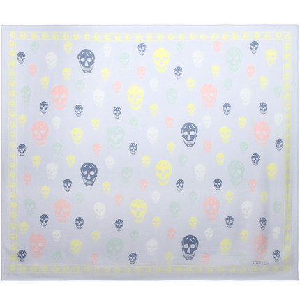 ALEXANDER MCQUEEN麦昆围巾女16春款真丝提花围巾4116583Q0125375 ALEXANDER MCQUEEN麦昆围巾女16春款真丝提花围巾4116583Q0125375