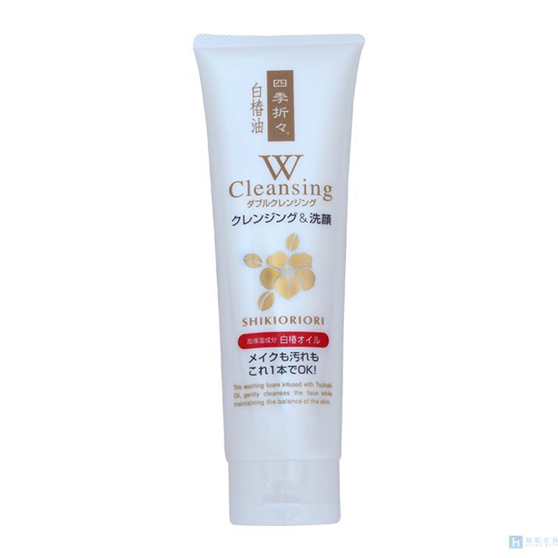 【海和优选】熊野油脂白椿油洁面乳190g/支