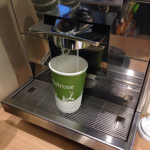 Photo taken at Little Waitrose by Sinan O. on 12/23/2014