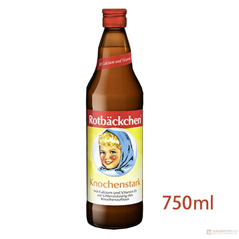 德国红颊天使机能性富钙营养补充元(保骨)/Rotbackchen Strong Bones 750ml/瓶