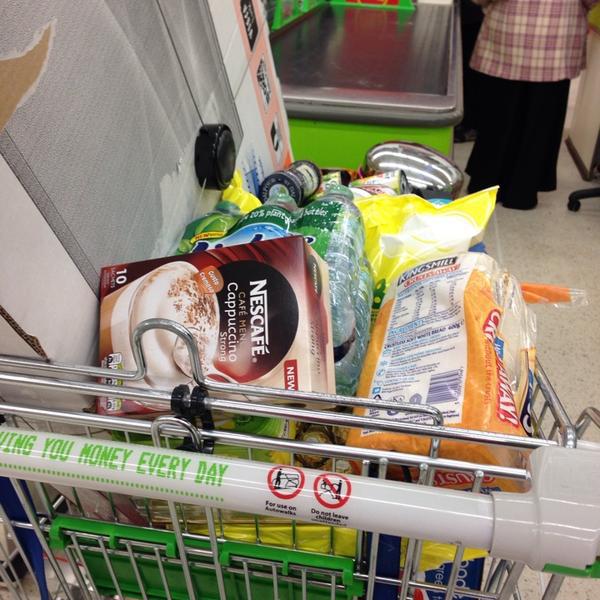 Photo taken at Asda by Busha A. on 2/18/2014