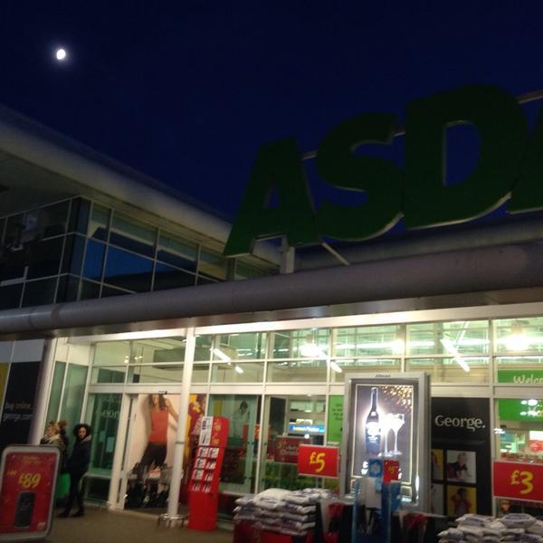 Photo taken at Asda by Saoud on 12/11/2013