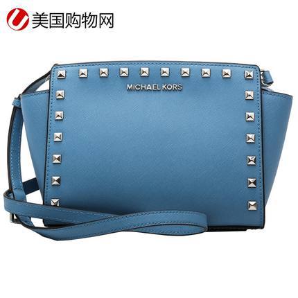 Michael Kors迈克科尔斯女包MK女士铆钉中号单肩包翅膀包手提包 Michael Kors迈克科尔斯女包MK女士铆钉中号单肩包翅膀包手提包