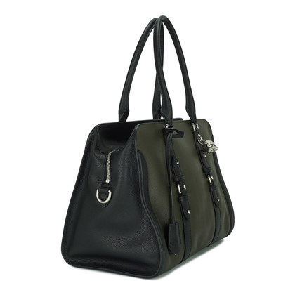 正品 ALEXANDER MCQUEEN 麦昆秋冬女士撞色手提包 394264 BPT4N 正品 ALEXANDER MCQUEEN 麦昆秋冬女士撞色手提包 394264 BPT4N