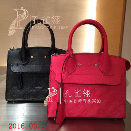 Louis Vuitton路易威登lv女包16春款压纹小牛皮迷你手提包M41747 Louis Vuitton路易威登lv女包16春款压纹小牛皮迷你手提包M41747