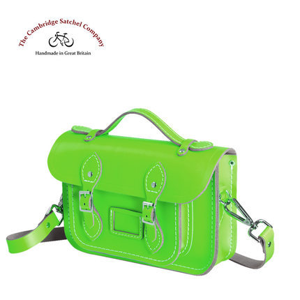 Cambridgesatchel欧美时尚荧光系列Mini剑桥手工斜挎包 Cambridgesatchel欧美时尚荧光系列Mini剑桥手工斜挎包