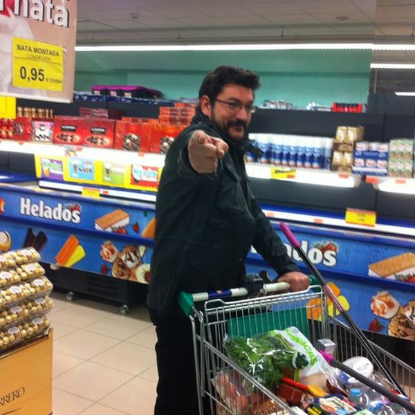 Photo taken at Mercadona by Alejandro S. on 2/14/2012