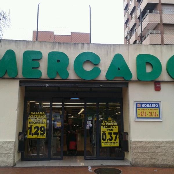 Photo taken at Mercadona by Richard G. on 2/28/2013
