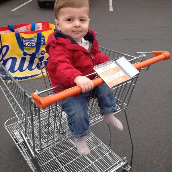 Photo taken at Colruyt by Alexandra M. on 5/30/2014