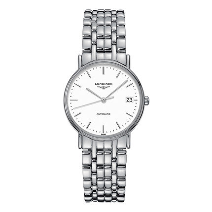 现货 全球联保 瑞士浪琴瑰丽系列手表L4.821.4.12.6 自动机械男表