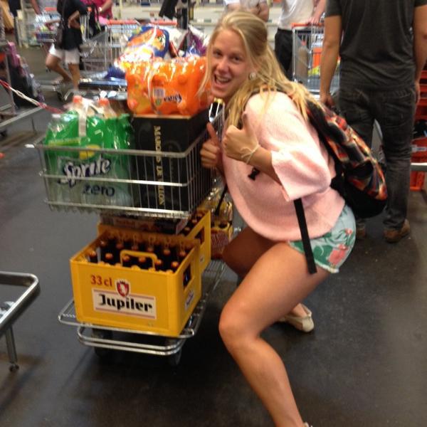 Photo taken at Colruyt by Louise ☀️ on 6/23/2014