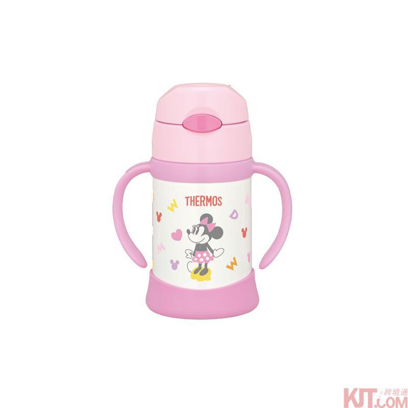 日本进口双耳吸管杯-THERMOS 膳魔师 儿童用真空段热双耳吸管杯 亮粉色米奇老鼠 日本进口双耳吸管杯-THERMOS 膳魔师 儿童用真空段热双耳吸管杯 亮粉色米奇老鼠